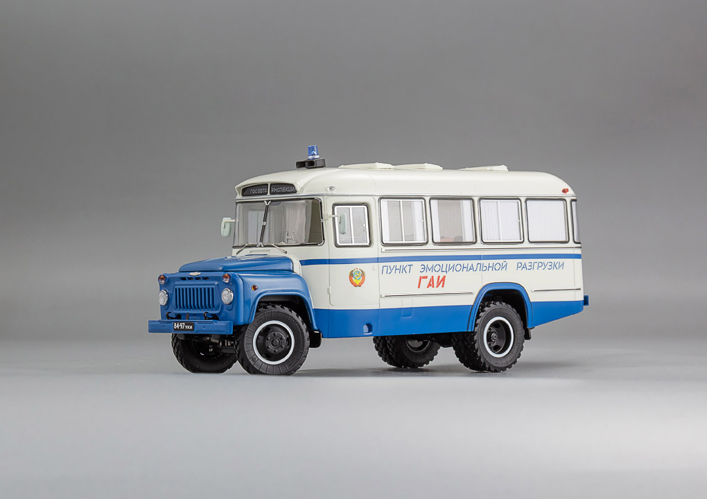 1:43 Пункт Эмоциональной Разгрузки ГАИ (1978), синий / белый - 168511