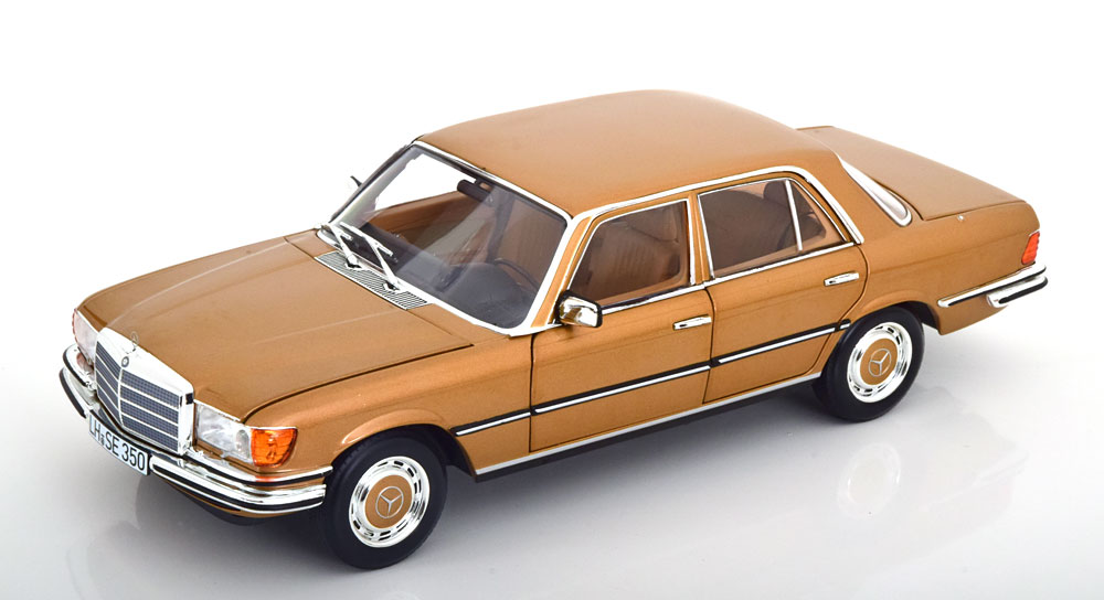 1:18 MERCEDES-BENZ 350 SE W116 (1973), gold metallic - 183970