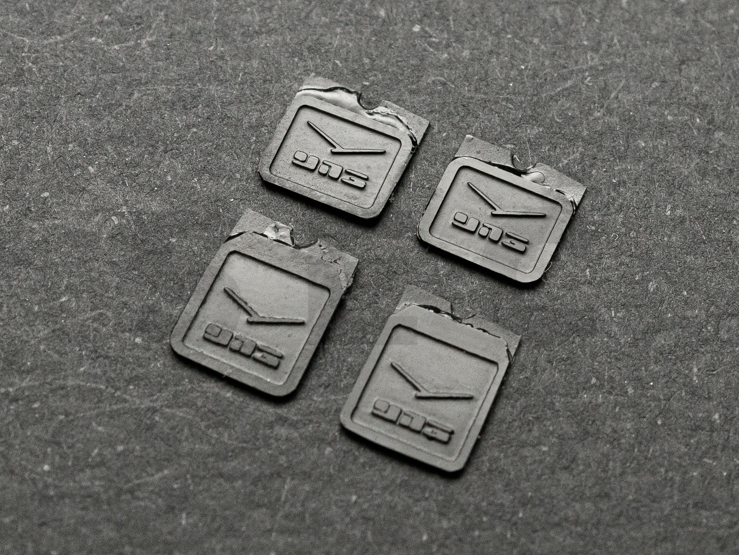 1:43 Брызговики №13 (УАЗ), комплект 4шт. - SEC050