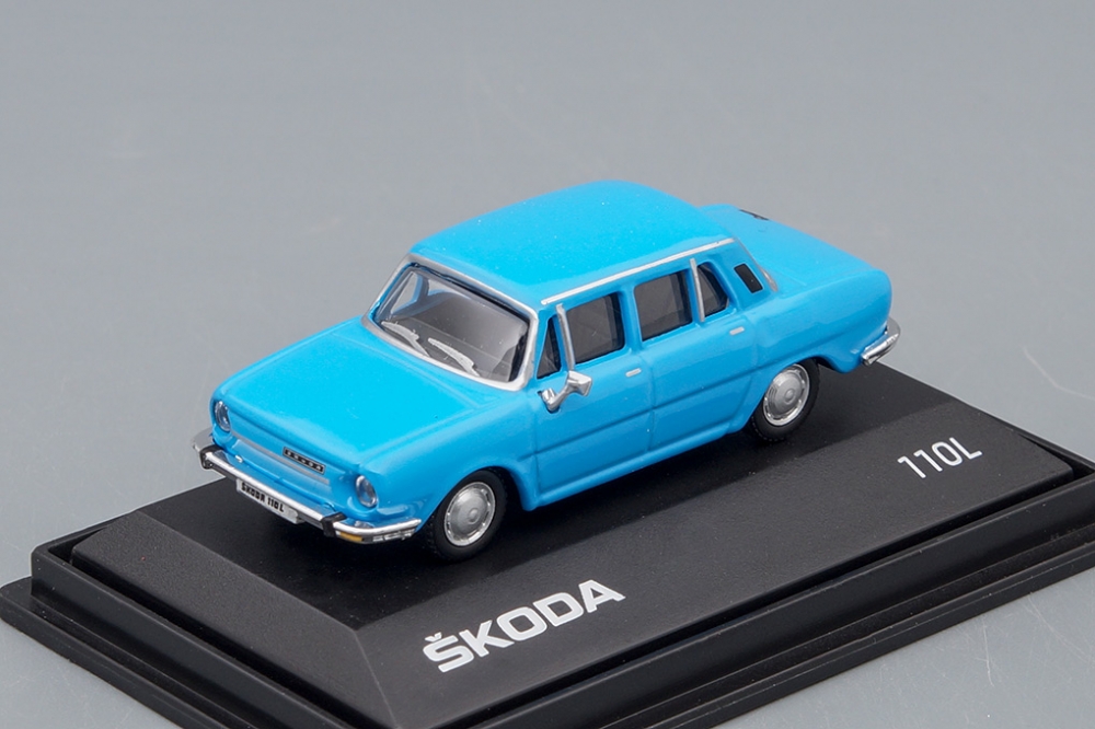 1:72 SKODA 110L (1973) Modrá Světlá - 701mLD
