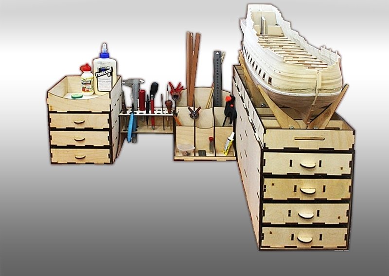 Полное рабочее место для моделиста - MW-RM-000