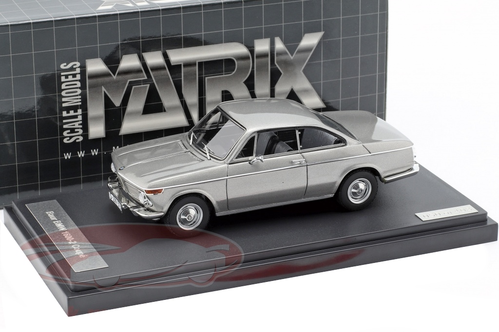 1:43 BMW 1602 Baur Coupe 1967 (silver) - MX30202-012