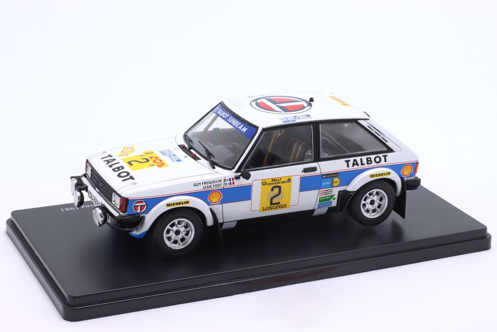 1:24 TALBOT Sunbeam Lotus #2 'Talbot Sport' Frequelin/Todt Winner Rally Codasur Argentina (1981) - 24WRC528