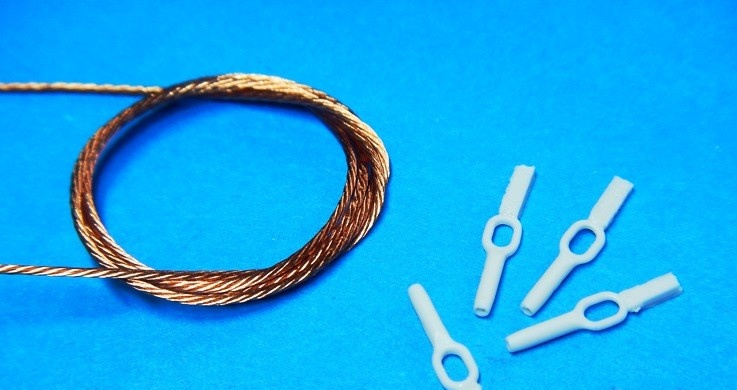 1:35 Буксировочные тросы США (Шерман, Чаффи, Першинг, М46 Паттон) - MG-0017