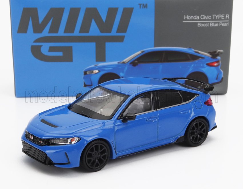 1:64 HONDA Civic Type R (2023), Blue - MGT00637-L