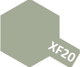 XF-20 Medium Grey (краска акриловая, средне-серый матовый), 10мл. - 81720