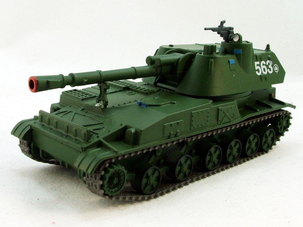 1:72 Самоходная гаубица 2С3 'Акация', Русские танки 57 - RT057