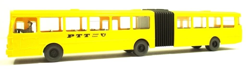 1:87 MERCEDES-BENZ O 305 G Gelenkbus 'PTT', yellow - 24705-X1