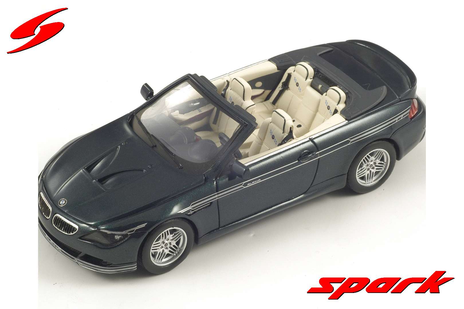 1:43 BMW Alpina B6s E36 Coupe (2008), green - S0741