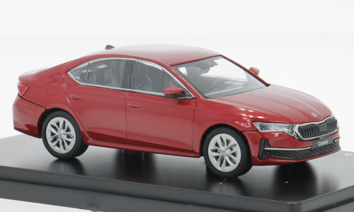 1:43 SKODA Octavia IV FL (2024), red - 048JF