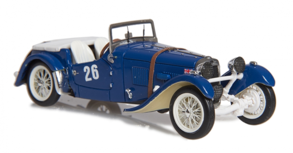 1:43 HRG 1500 Roadster (Top down) 1947, blue - EMEU43040A