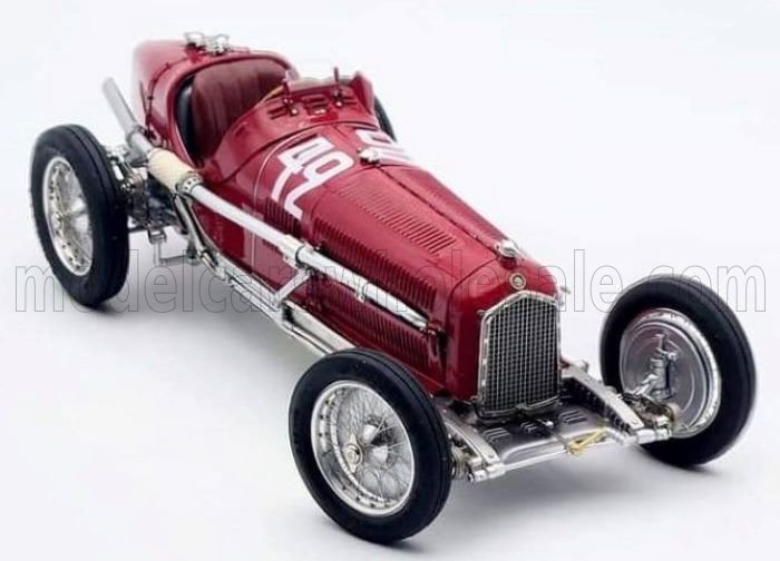 1:18 ALFA ROMEO F1 P3 N42 Winner Marseille Gp (1933) Chiron, Red - M227