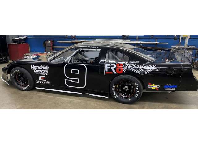 1:64 Chevrolet Super Late Model #9 Chase Elliott *FR8Racing*, black 2024 - LX92465FR8CL
