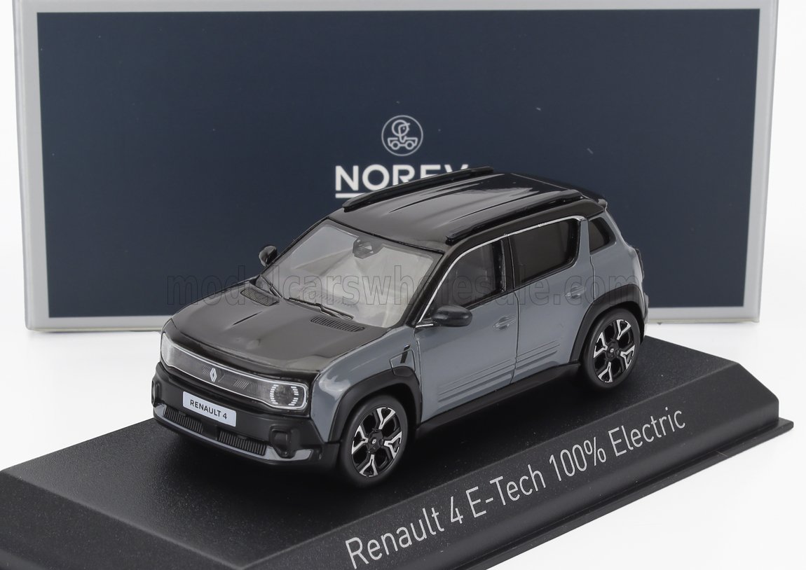 1:43 RENAULT R4 E-tech (2025), Grey - 510061