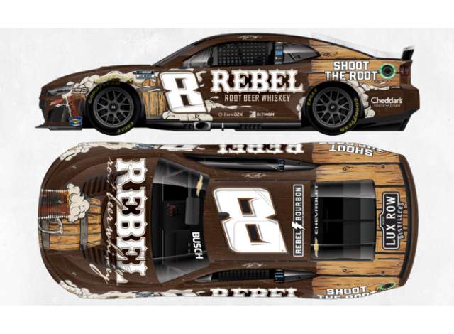 1:64 Chevrolet #8 Kyle Busch *Rebel Root Beer Whisky*, brown 2026 - CX82661RBSKB