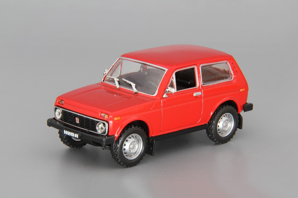 1:43 Волжский 2121 Нива, Автолегенды СССР. Лучшее 20, красный - ALL020
