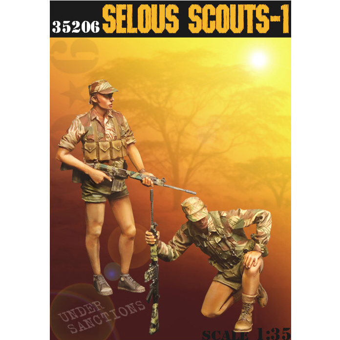 1:35 Selous Scouts (1) / Скауты Селуса (1) - B6-35206