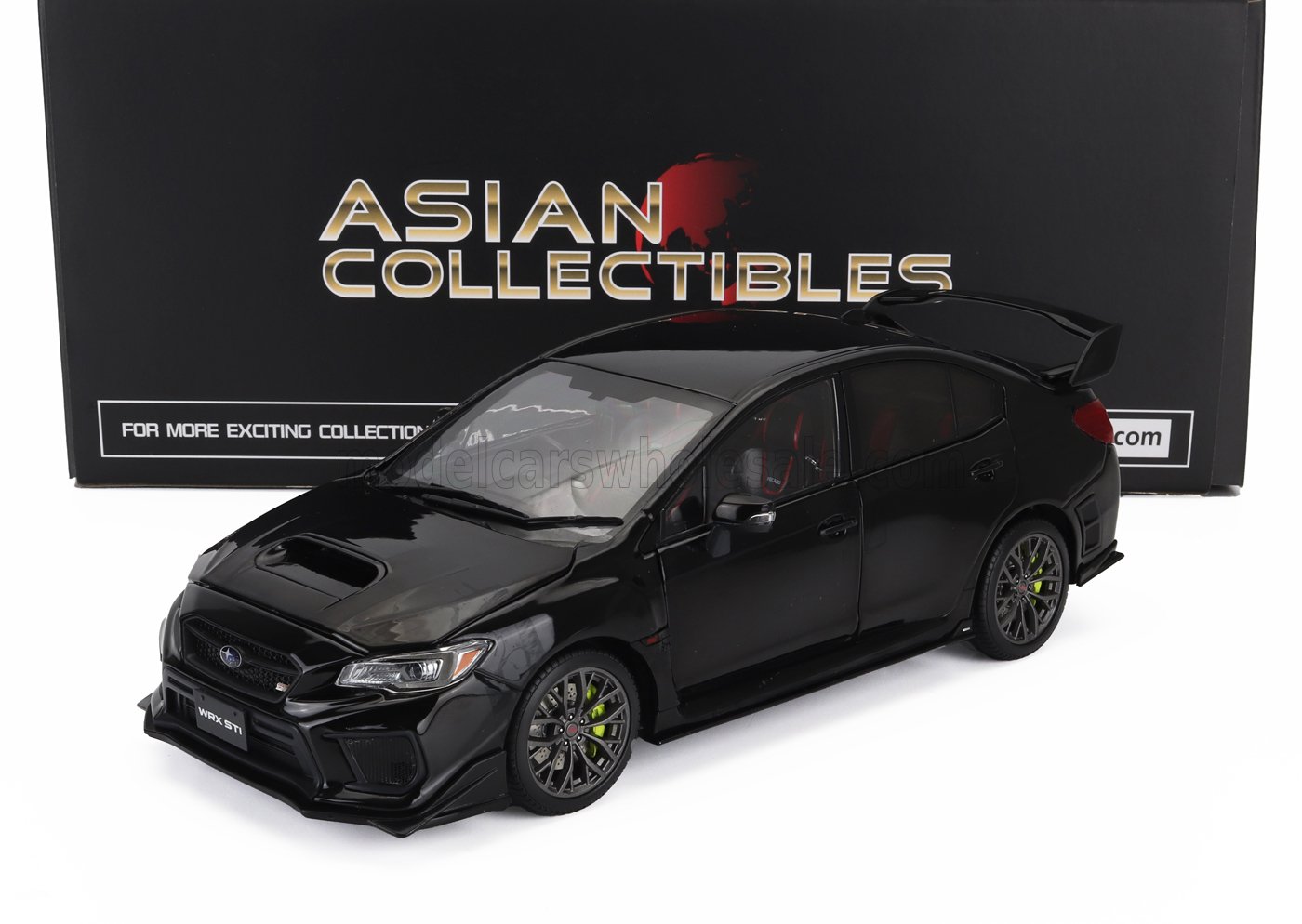1:18 SUBARU Impreza Sti (s207) Custom Version (2018), Black - 5557