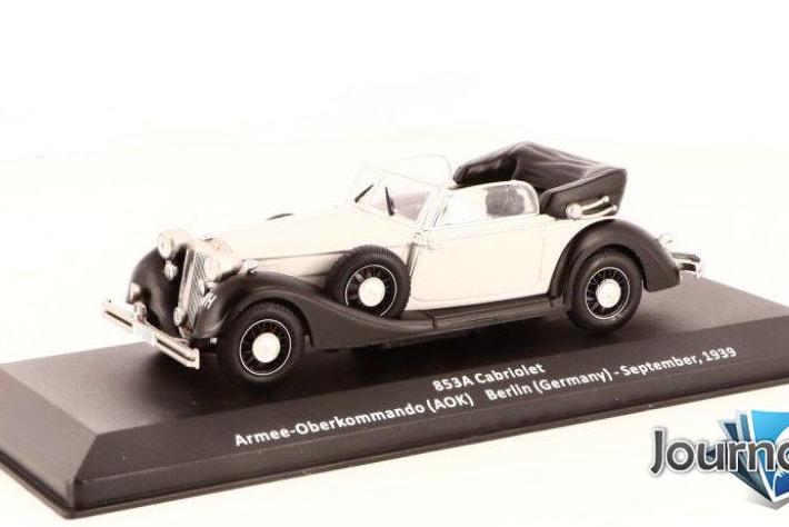 1:43 HORCH 853A Cabriolet, Voitures Militaires de la 2nde Guerre Mondiale 78 - M6042-78