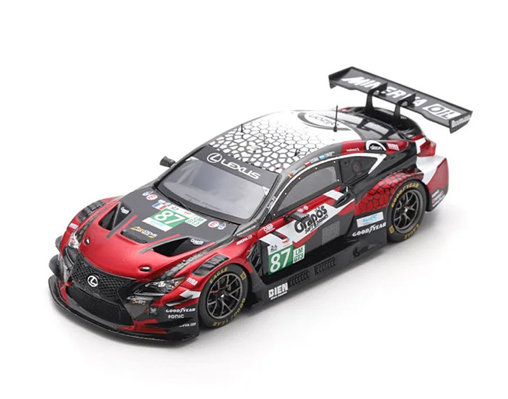 1:43 LEXUS RC F LMGT3 No 87  24h Le Mans, Umbrarescu/Lopez/Schmid (2025) - S9303