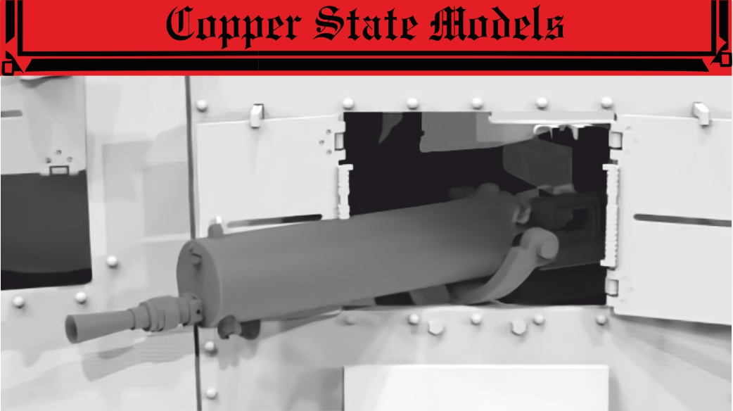 1:35 MG08 с креплением на подставку - A35-013