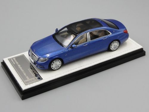 1:43 MERCEDES-BENZ S-CLASS MAYBACH - 2016 - BLUE METALLIC (BRILLIANT BLUE) - ALM420105
