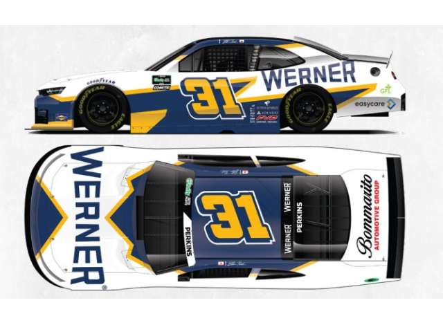 1:24 CHEVROLET #31 Blaine Perkins *Werner*, various 2026 - N312623WERBI