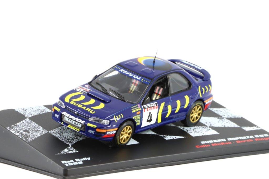 1:43 SUBARU Impreza 555 №4 Colin McRae/Derek Ringer (1995) - DEAZAV50-POLSKO
