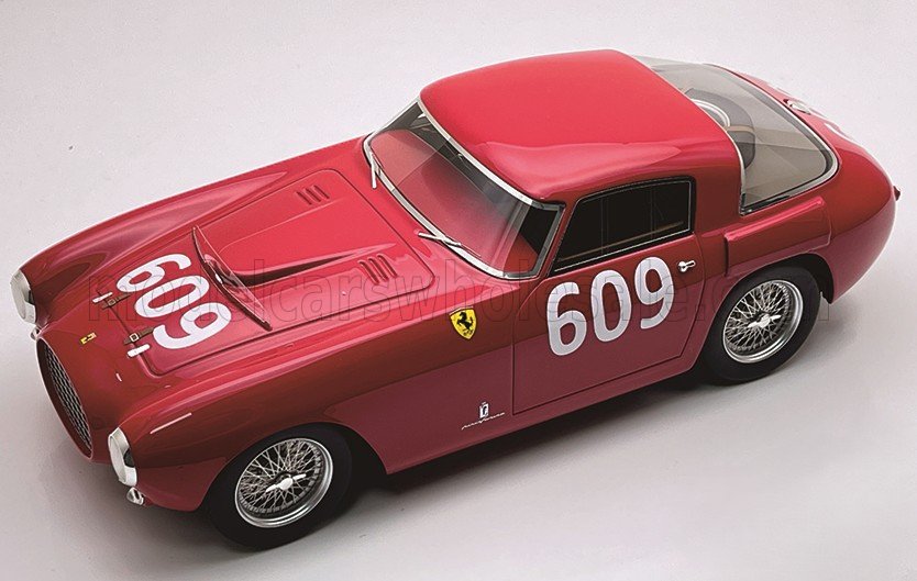 1:18 FERRARI 250MM Coupe №609 Mille Miglia (1953) Giovanni Bracco - Alfonso Rolfo - TMD18-396E