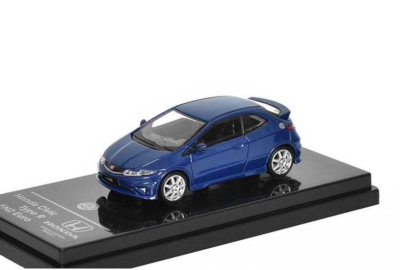 1:64 HONDA Civic Type R FN2 Euro (2007), blue - 55396