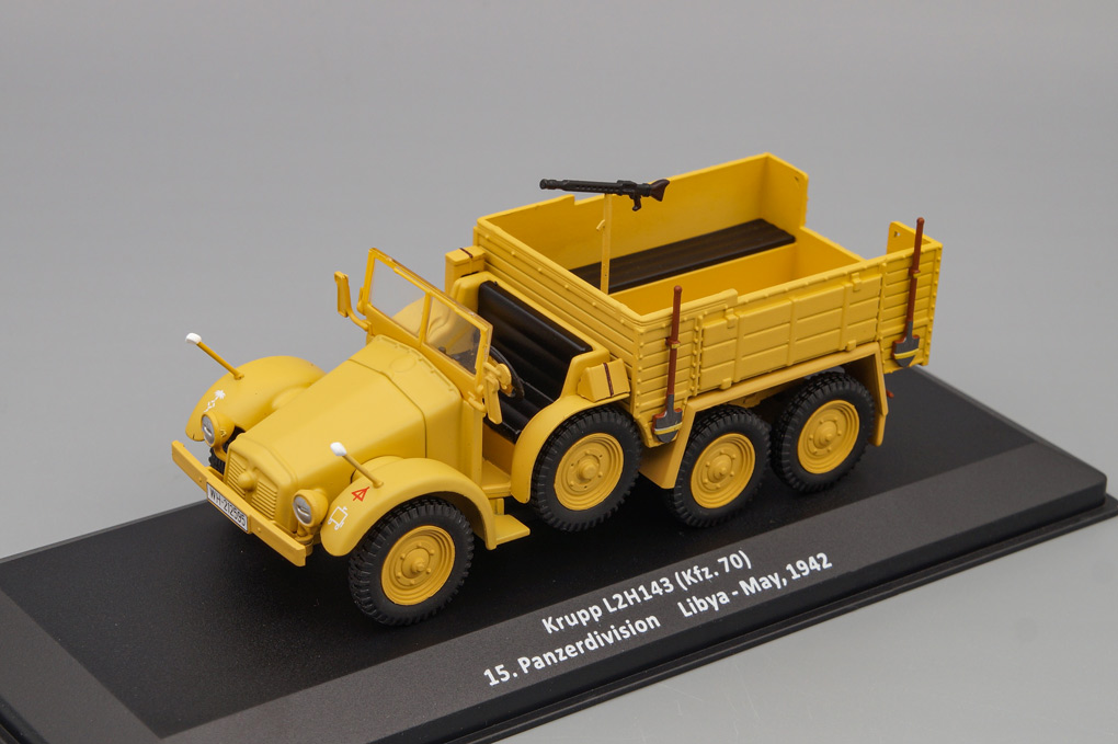 1:43 KRUPP L2H143 (Kfz. 70) 15. Panzerdivision Libya - May, 1942 - M6042-52