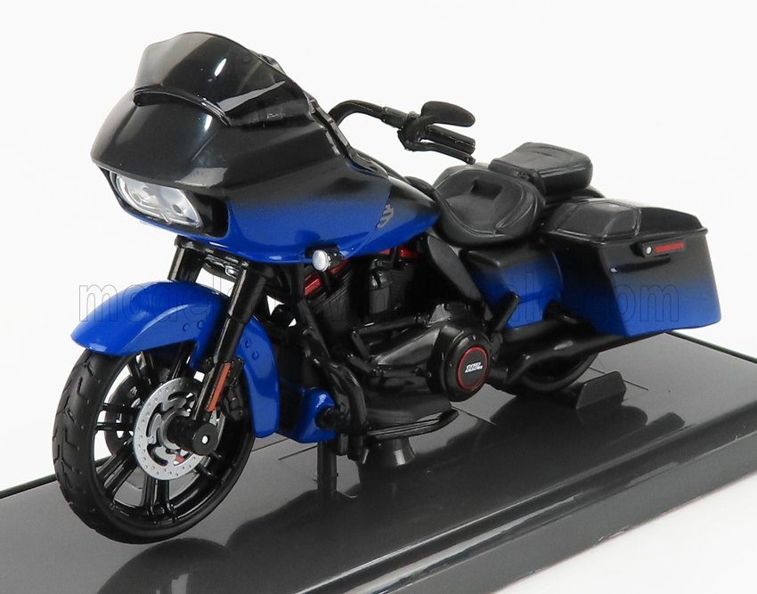 1:18 HARLEY DAVIDSON Cvo Road Glide (2018), Blue Black - 19136BL-39360