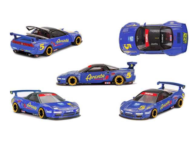 1:64 Honda NSX TAMIYA x KAIDO HOUSE*AVANTE* V1, blue/yellow - MGTKHMG238