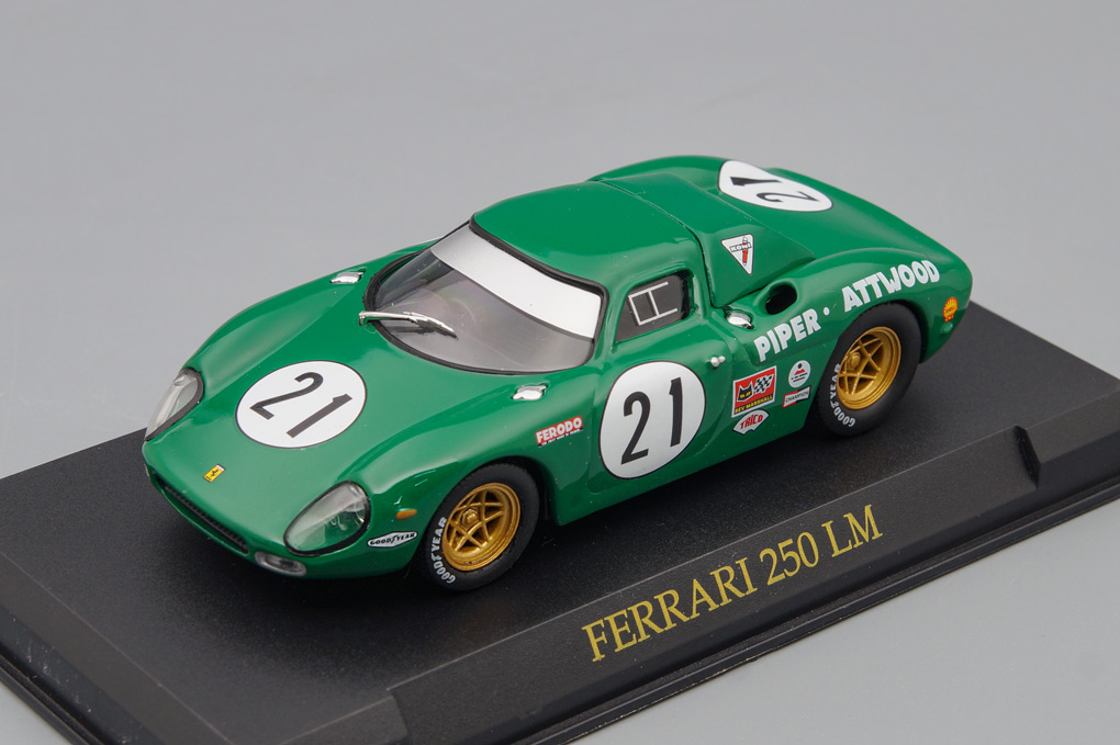 1:43 (Б/У) FERRARI 250 LM, Ferrari Collection 15, green - FC015-X4