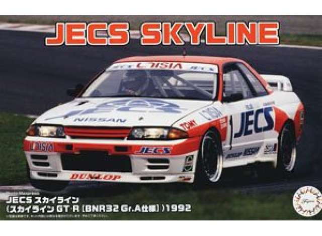 1:24 Сборная модель Nissan JECS Skyline (Skyline GT-R, BNR32 Gr.A - 047461