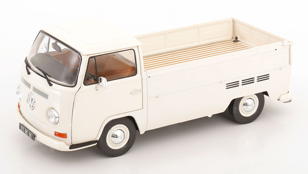 1:18 VOLKSWAGEN T2 Pick Up Porsche Racing (1968), creme - S1809404