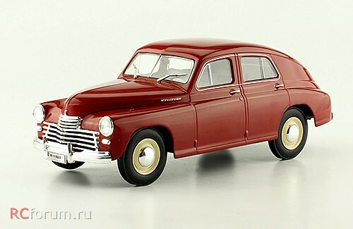 1:24 WARSZAWA M20, Легендарные Советские Автомобили 86 - LSA086