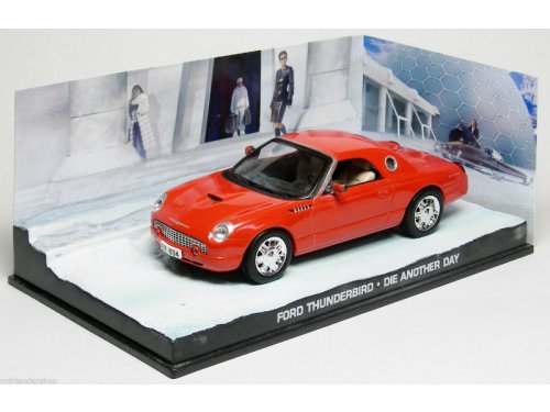 1:43 FORD Thunderbird Die Another Day (2002), orange - JB27