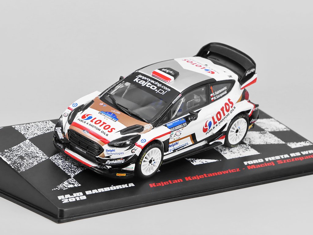 1:43 Ford Fiesta RS WRC Rallye Barborka 2019, Rallye automobily 61 - DEAZAV61