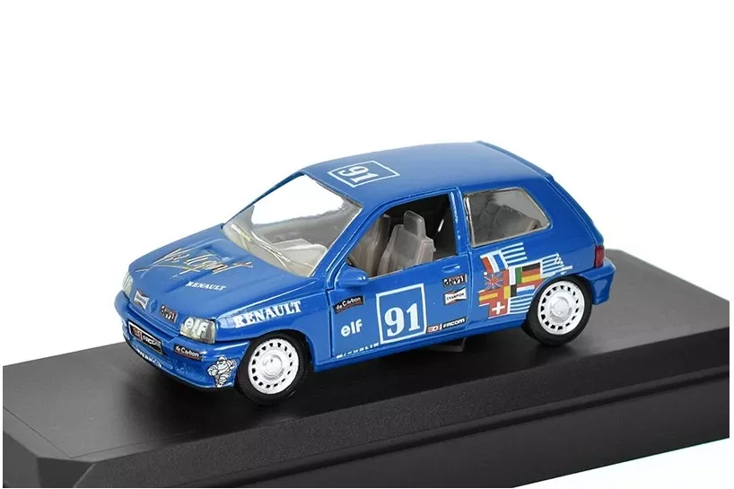 1:43 RENAULT Clio #91, blue - S0590
