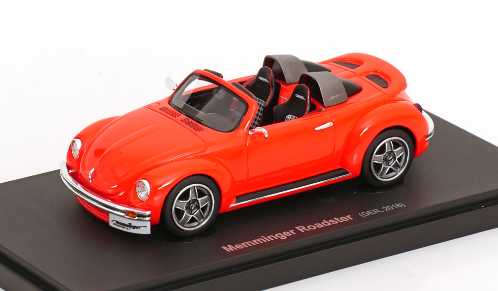1:43 VOLKSWAGEN Memminger Roadster (2019), neon red - 60101