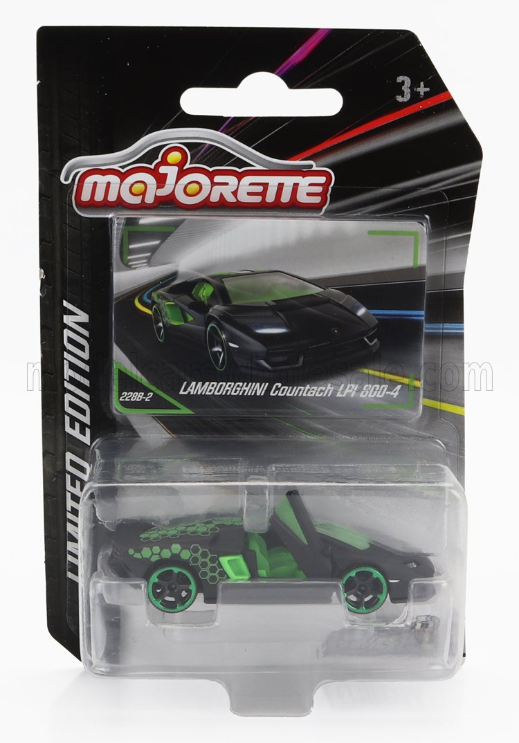 1:64 LAMBORGHINI Countach Lpi 800-4 (2021), Black Green - 212054034-LAM