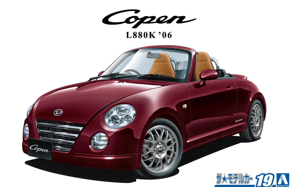 1:24 Сборная модель Daihatsu Copen L880K Ultimate Edition 06 - 05829