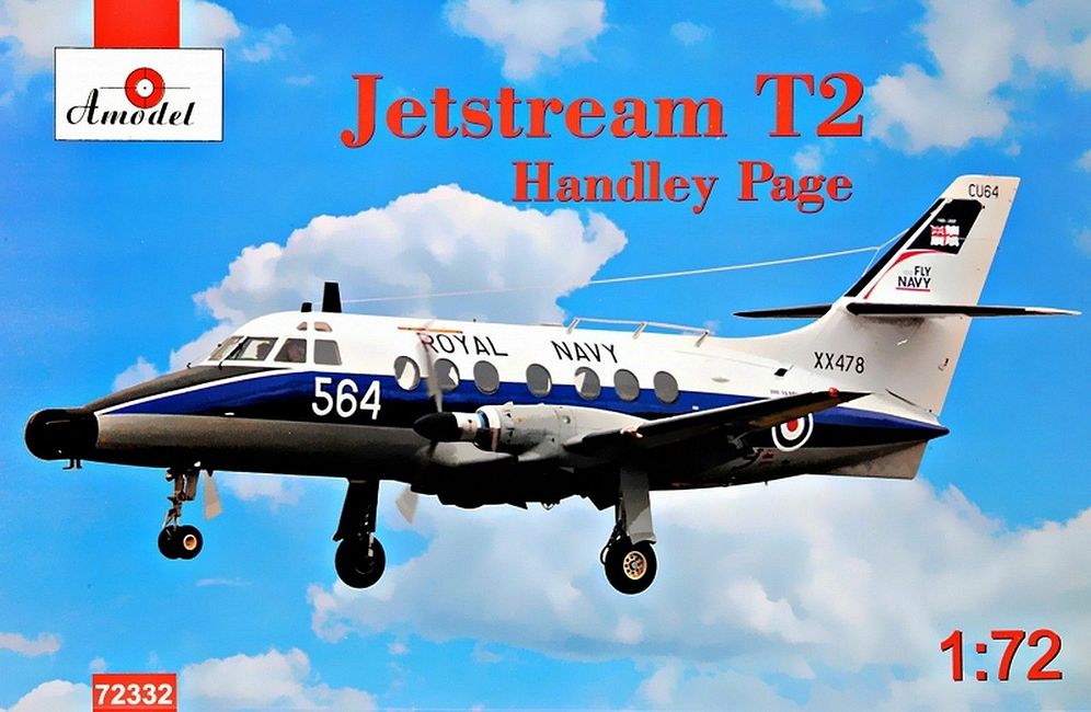 1:72 Сборная модель Британский учебно-тренировочный самолет Handley Page HP.137 Jetstream T2 - 72332