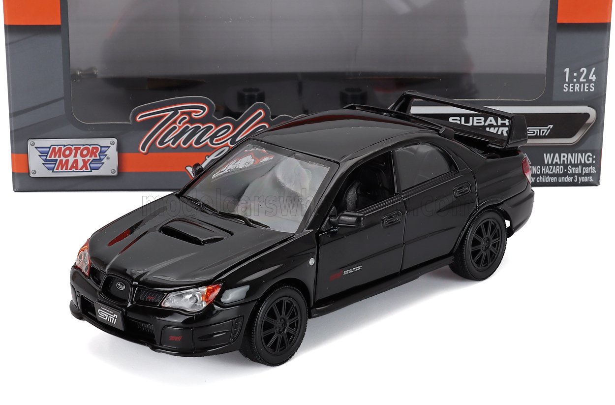 1:24 SUBARU Impreza Wrx Sti (2003), black - 73330BK
