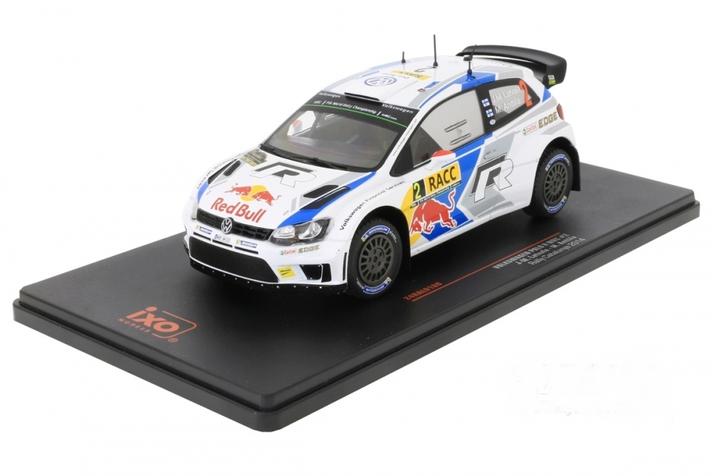 1:24 VOLKSWAGEN Polo R WRC #2 'Red Bull Volkswagen Motorsport' Latvala/Anttila 2 место Rally Catalunya (2014) - 24RAL018B