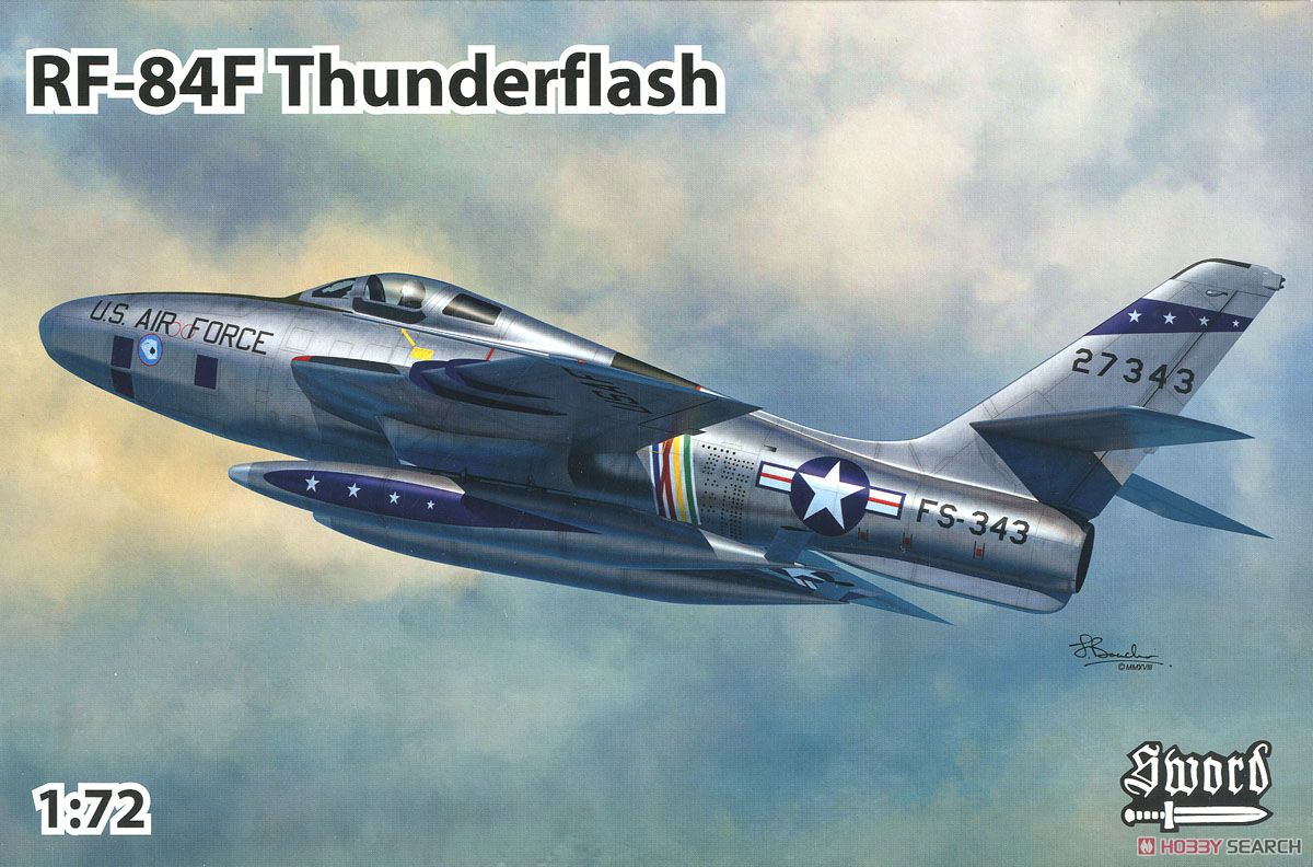 1:72 Сборная модель RF-84F Thunderflash - SW72116