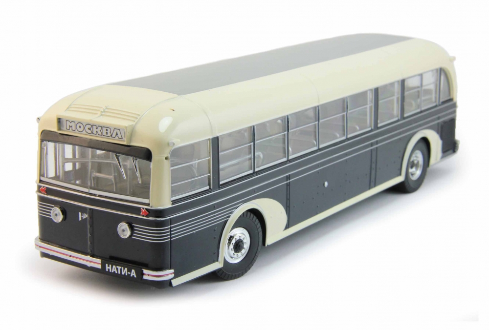 1:43 НАТИ-А опытный автобус (1938), темно-синий - UM43-A1/1