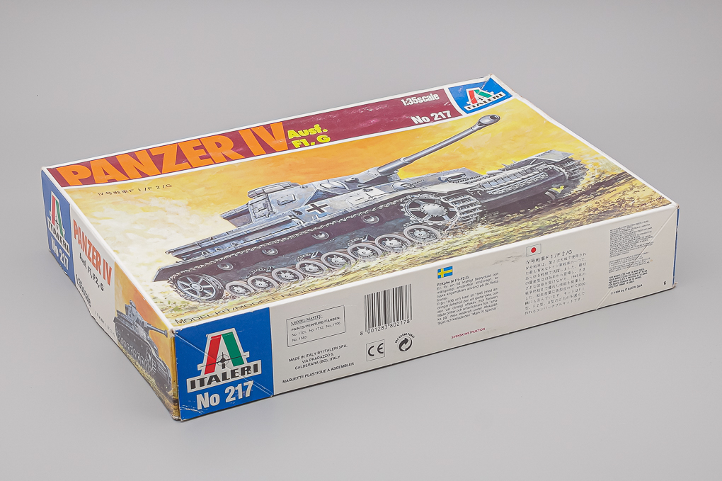 1:35 Сборная модель Panzer IV Ausf. F1/G - 0217-X1