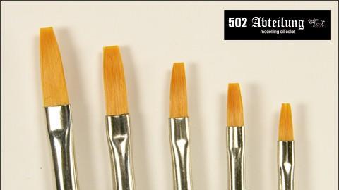 Кисть плоская №4 - ABT835-4